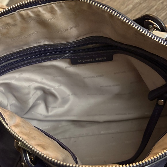 Michael Kors Dark Purple Shoulder Bag - Picture 4 of 7